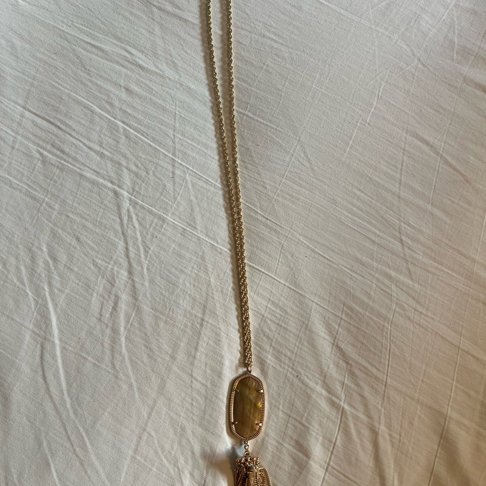 Kendra Scott Rose Gold Pendant Necklace